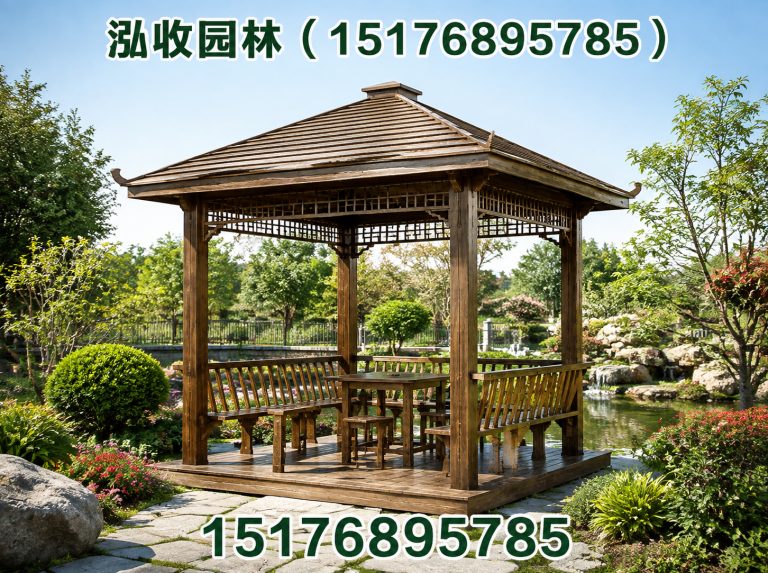 永州防腐木展示图